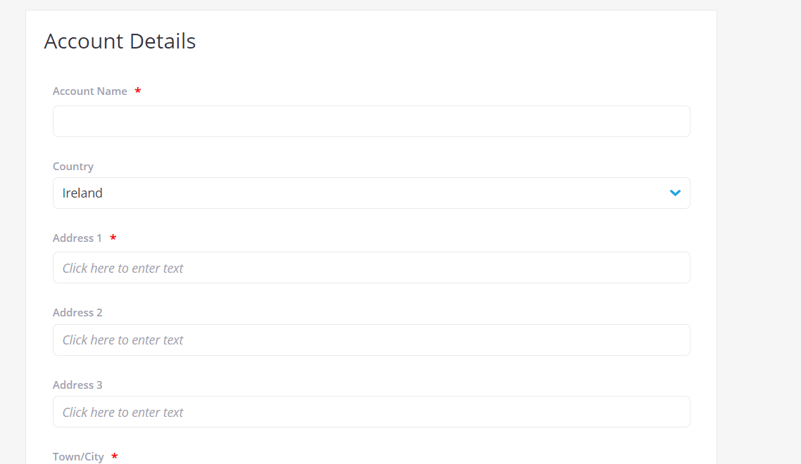 Setting up a company core portal